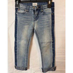 Hudson Jeans UK Kids Size 5 Distressed Y2K Light Blue Dark Blue Gently Worn